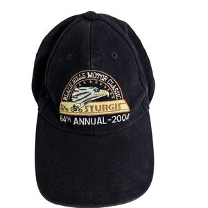 Black Hills Motor Classic Sturgis‎ 64th Annual 2004 black snap back cap